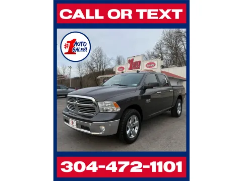 Gray 2018 Ram 1500 Big Horn Crew Cab 4x4 for sale in Buckhannon, WV