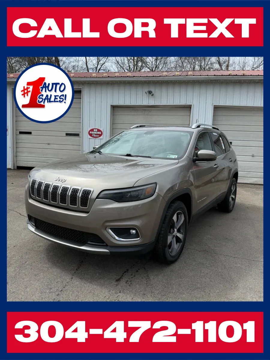 Beige 2019 Jeep Cherokee Limited 4x4 for sale in Buckhannon, WV