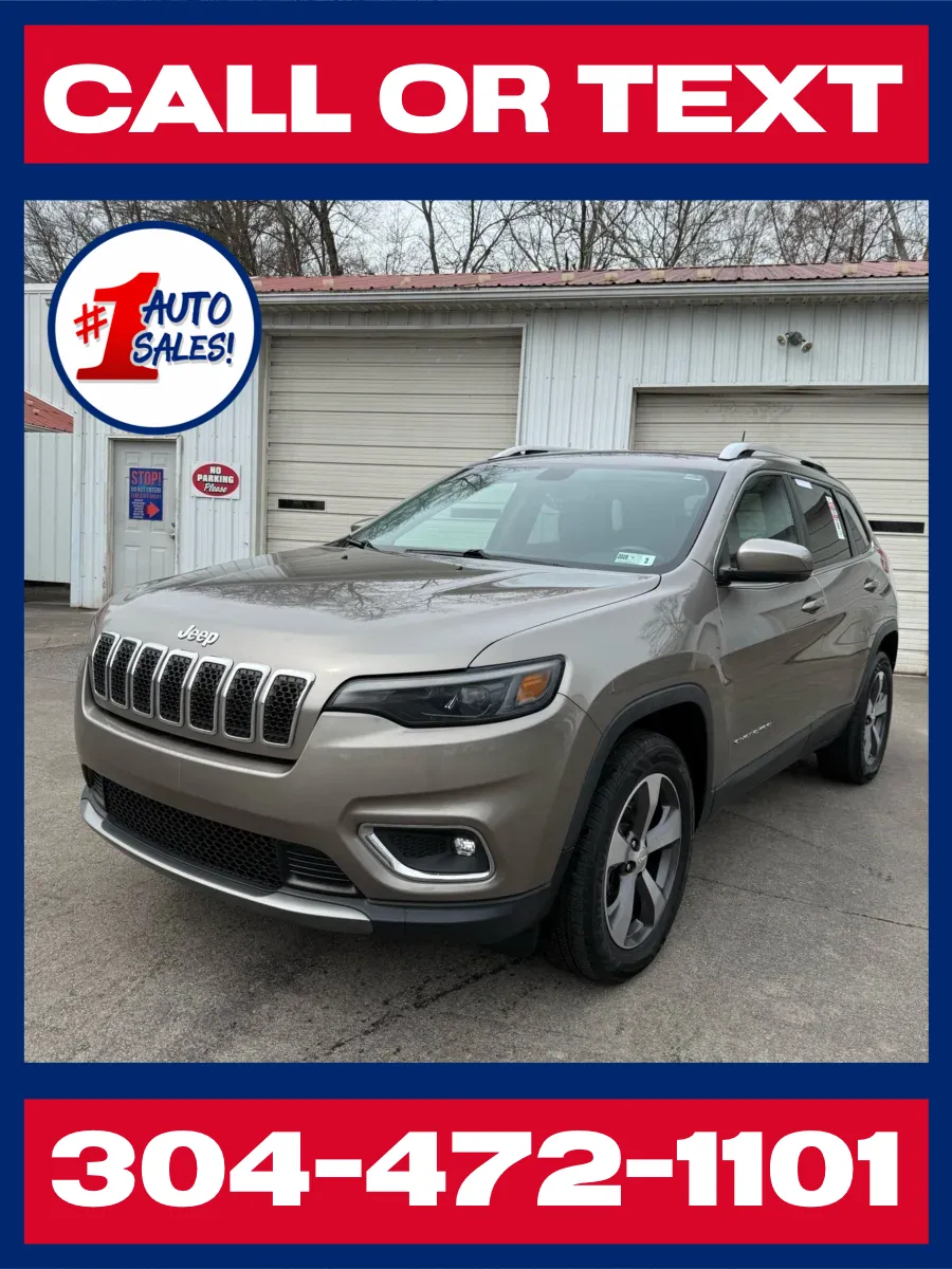 Beige 2019 Jeep Cherokee Limited 4x4 for sale in Buckhannon, WV