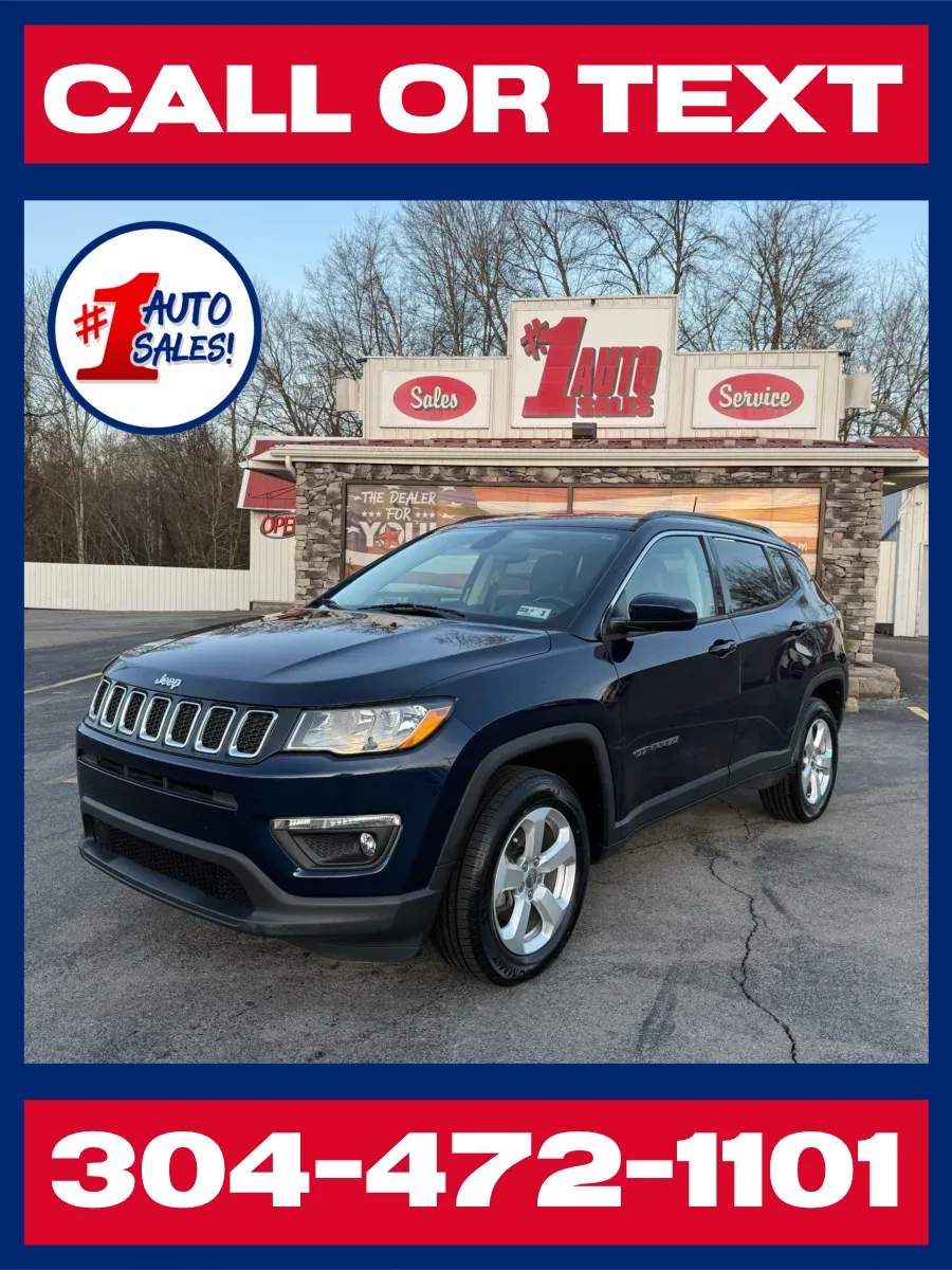 Blue 2020 Jeep Compass Latitude 4x4 for sale in Buckhannon, WV