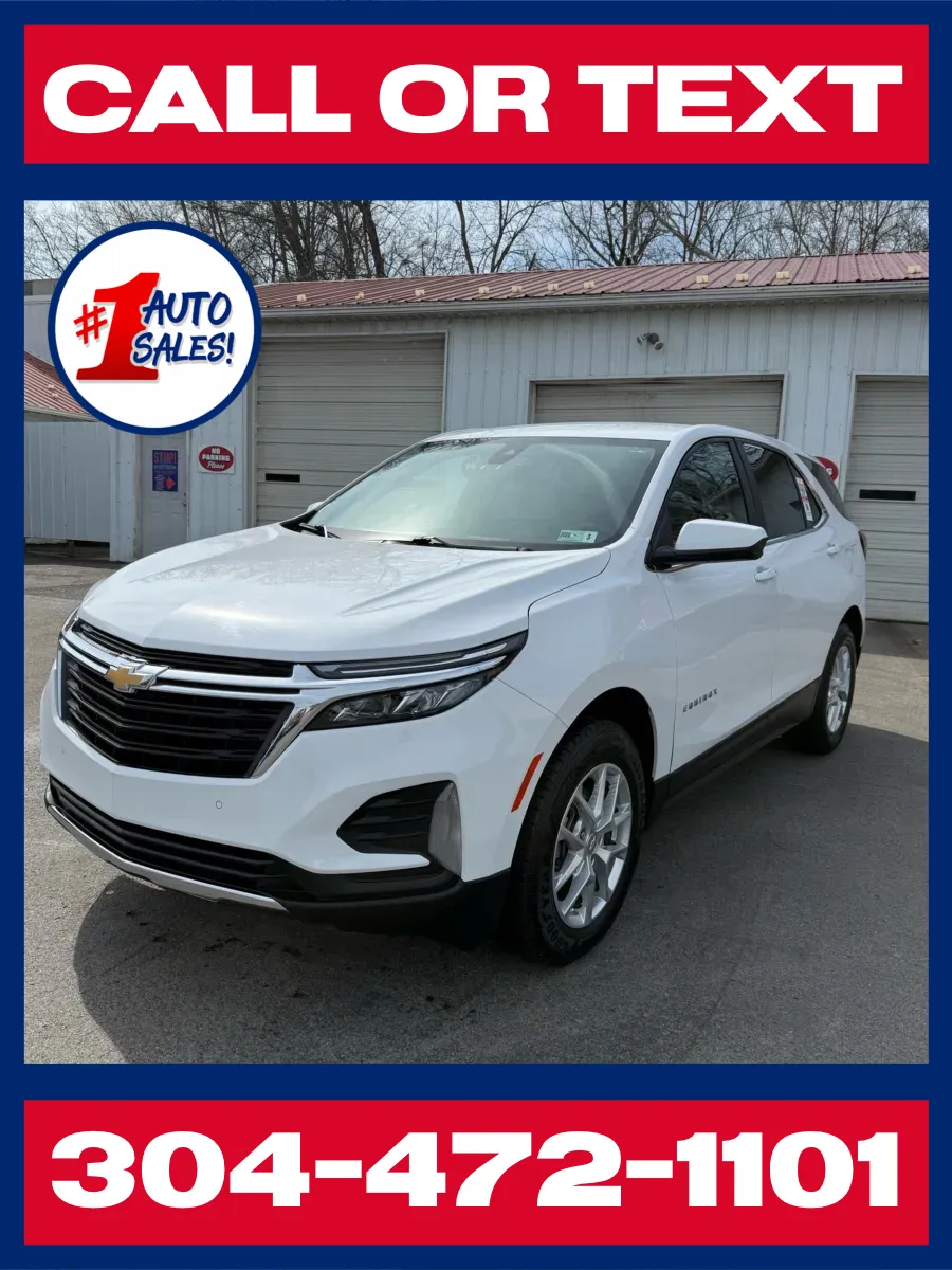 White 2023 Chevrolet Equinox AWD 2LT for sale in Buckhannon, WV