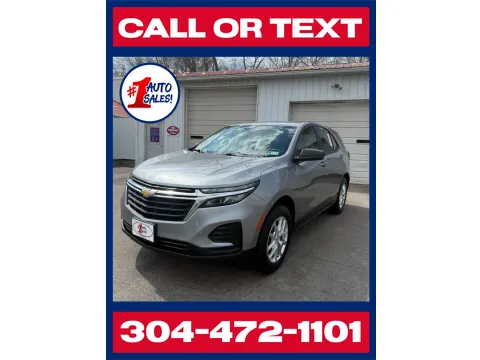 Gray 2023 Chevrolet Equinox LS AWD for sale in Buckhannon, WV