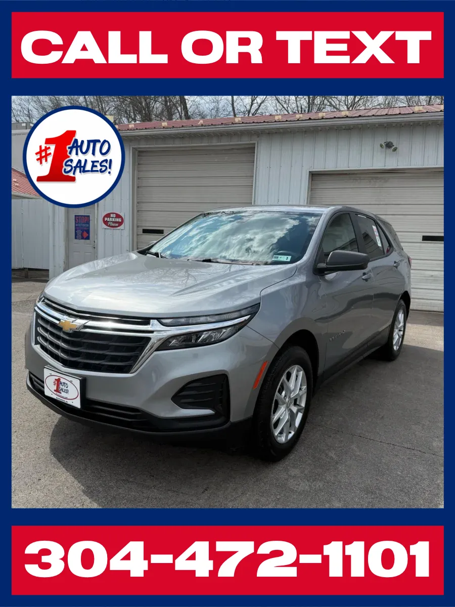 Gray 2023 Chevrolet Equinox LS AWD for sale in Buckhannon, WV