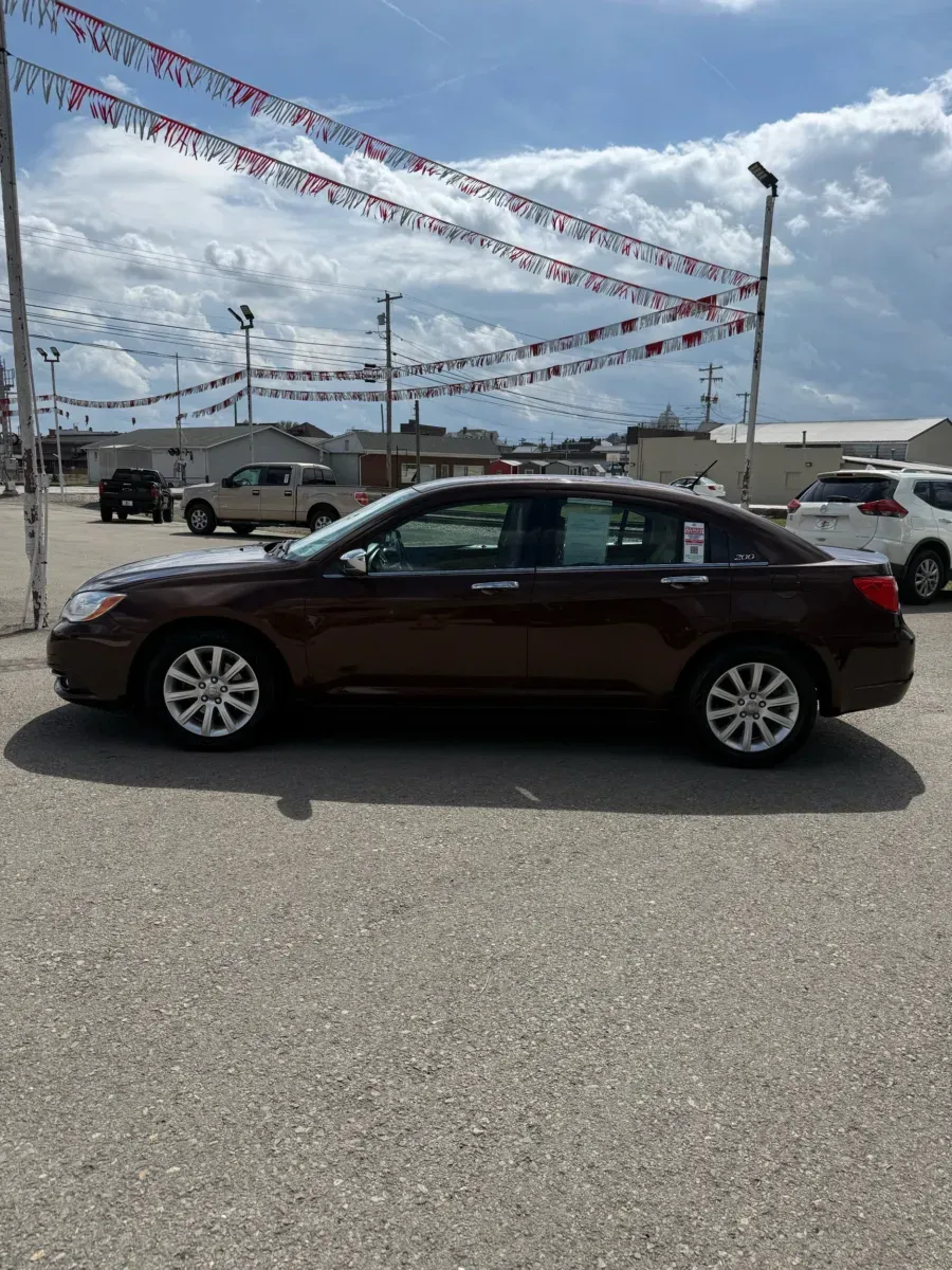 Another view of 2013 Chrysler 200 Limited for sale in Buckhannon, WV at Number One Auto Sales