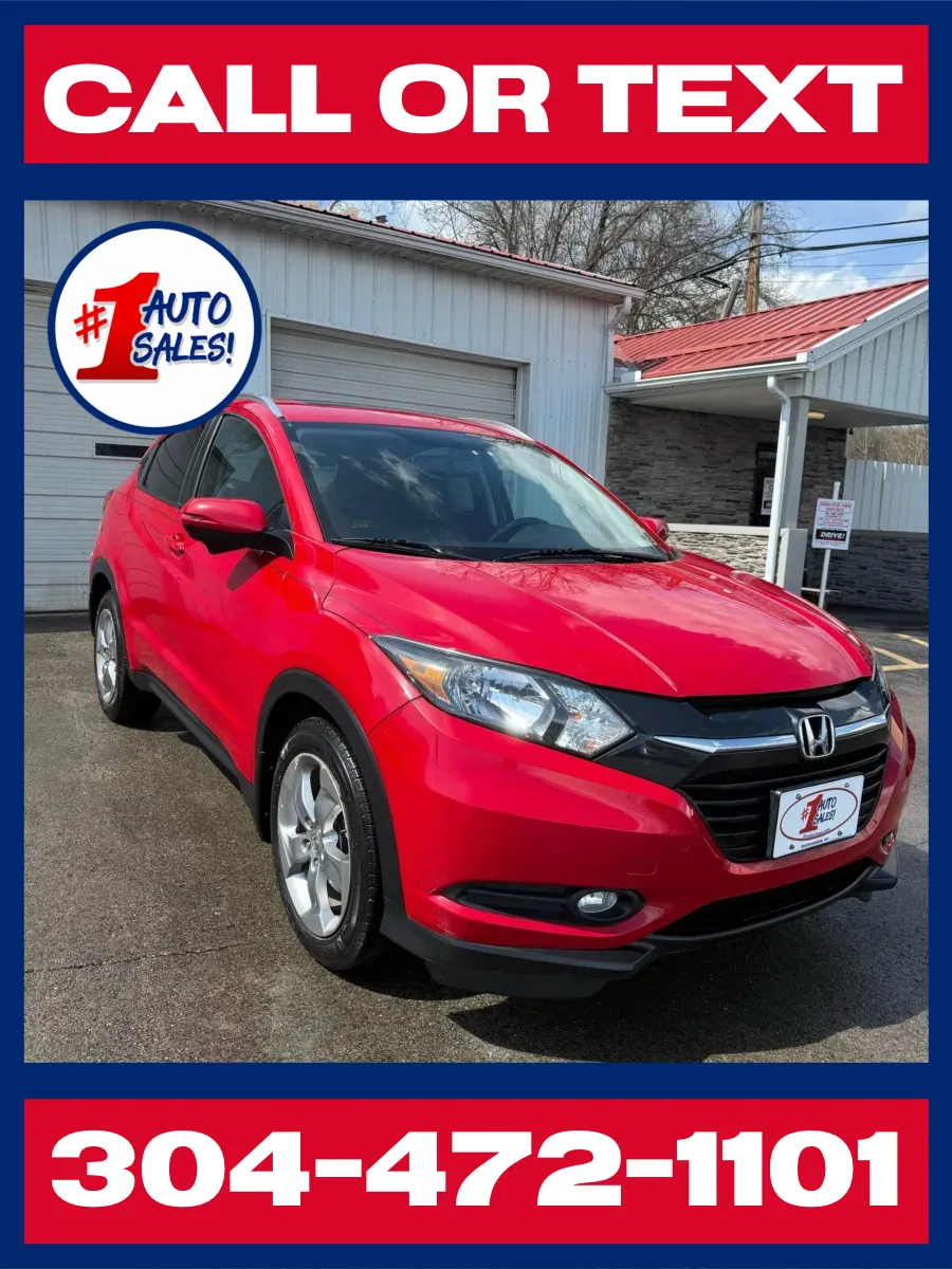 Red 2017 Honda HR-V EX-L AWD for sale in Buckhannon, WV