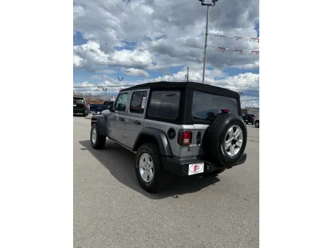 Another view of 2020 Jeep Wrangler Unlimited Unlimited Sport 4x4 for sale in Buckhannon, WV at Number One Auto Sales