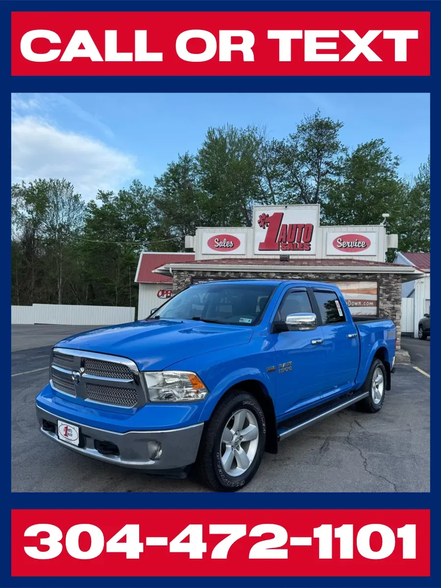 Blue 2018 Ram 1500 Harvest Crew Cab 4x4 for sale in Buckhannon, WV