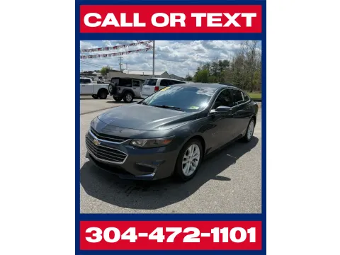 Blue 2017 Chevrolet Malibu 1LT for sale in Buckhannon, WV