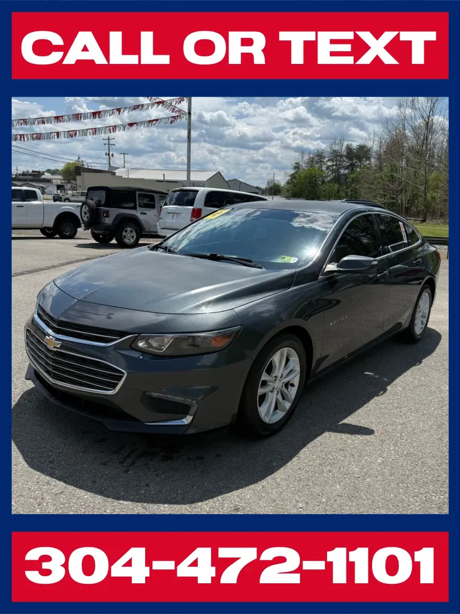 Blue 2017 Chevrolet Malibu 1LT for sale in Buckhannon, WV