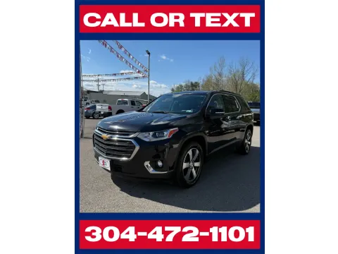 Black 2020 Chevrolet Traverse AWD LT Leather for sale in Buckhannon, WV