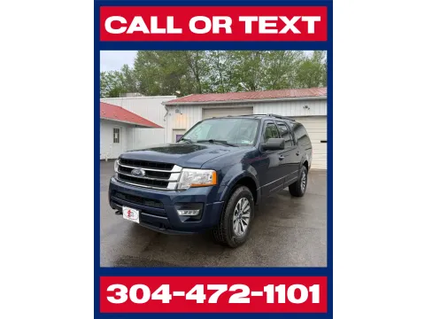 Blue 2017 Ford Expedition EL XLT 4X4 for sale in Buckhannon, WV