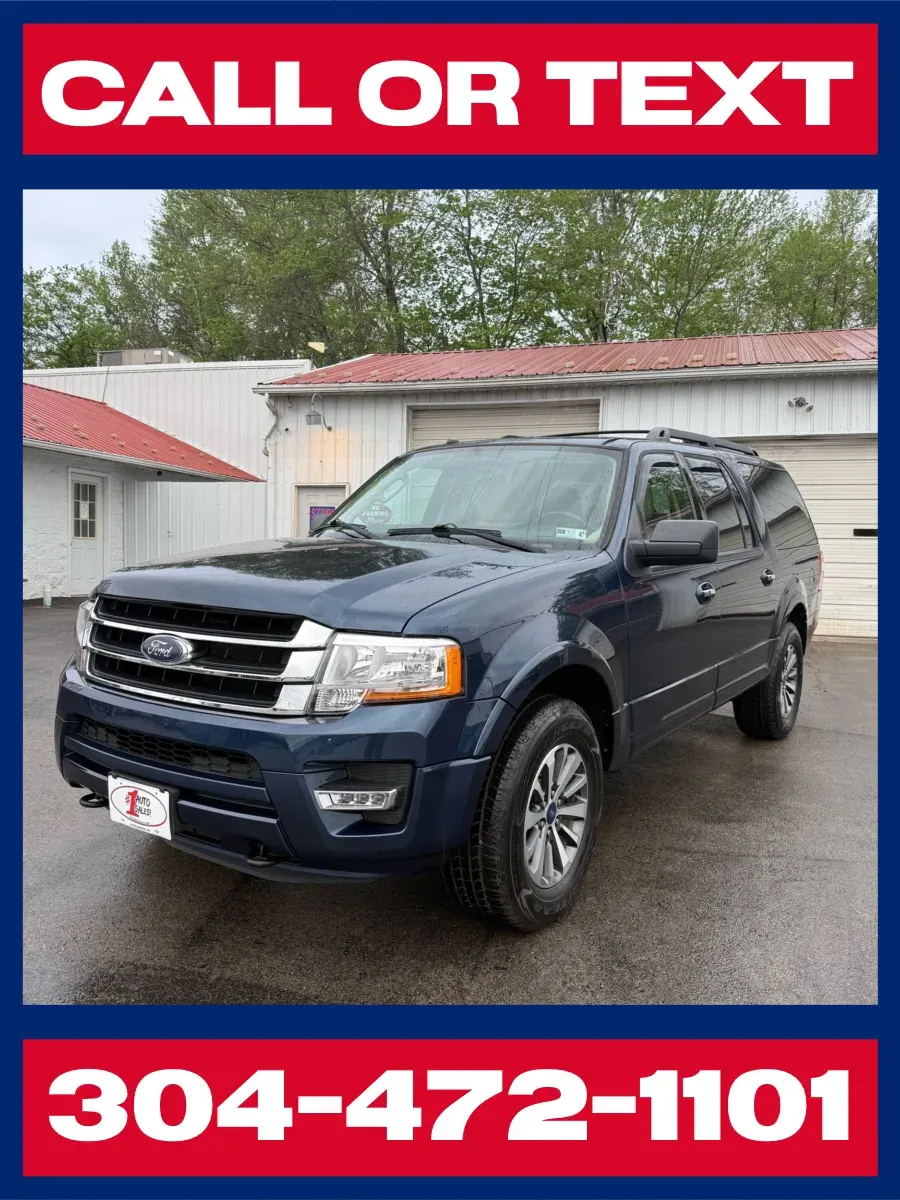 Blue 2017 Ford Expedition EL XLT 4X4 for sale in Buckhannon, WV