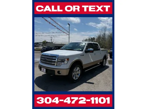 White 2014 Ford F-150 Lariat SuperCrew 4x4 for sale in Buckhannon, WV