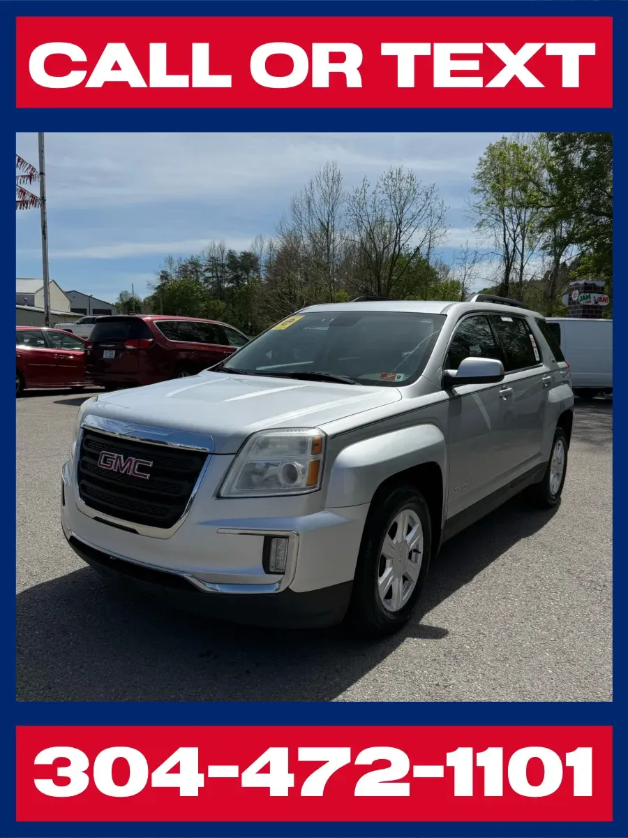 Silver 2016 GMC Terrain SLE-2 AWD for sale in Buckhannon, WV