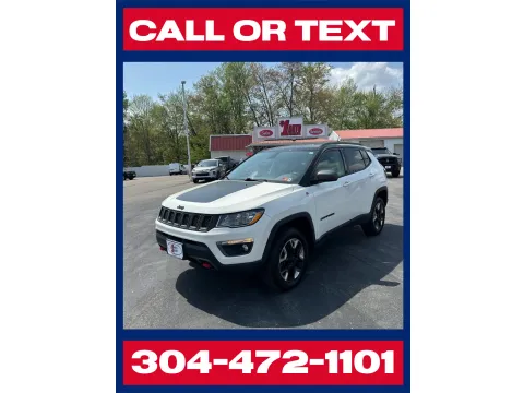 White 2018 Jeep Compass Trailhawk 4X4 for sale in Buckhannon, WV