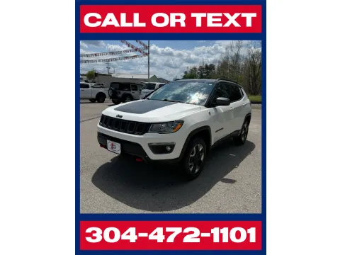 White 2018 Jeep Compass Trailhawk 4X4 for sale in Buckhannon, WV