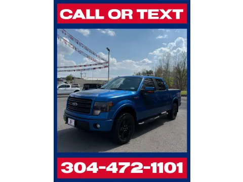 Blue 2014 Ford F-150 FX4 SuperCrew 4x4 for sale in Buckhannon, WV