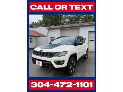 White 2018 Jeep Compass Trailhawk 4x4 for sale in Buckhannon, WV