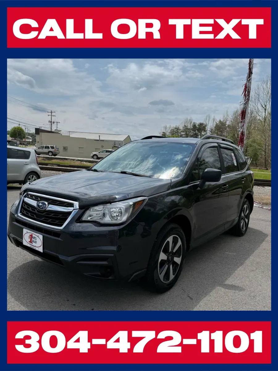 Black 2018 Subaru Forester 2.5i for sale in Buckhannon, WV