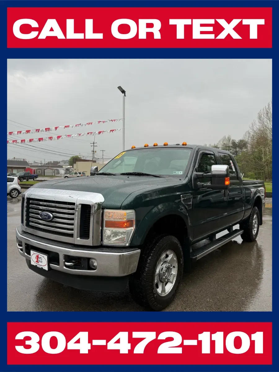 Green 2010 Ford F-250 SUPER DUTY XLT SuperCrew 4x4 for sale in Buckhannon, WV