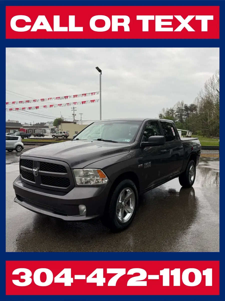 Gray 2017 Ram 1500 Express Crew Cab 4x4 for sale in Buckhannon, WV