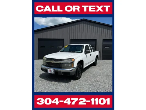 White 2008 Chevrolet Colorado Work Truck EXT. CAB for sale in Buckhannon, WV