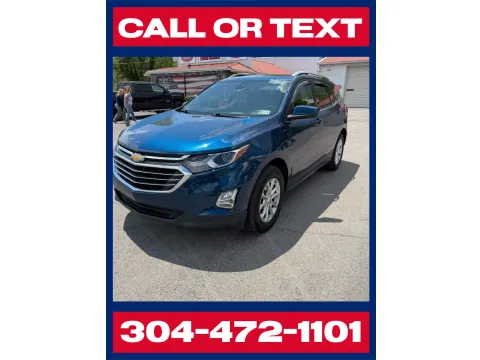 Blue 2020 Chevrolet Equinox AWD LT 1.5L Turbo for sale in Buckhannon, WV
