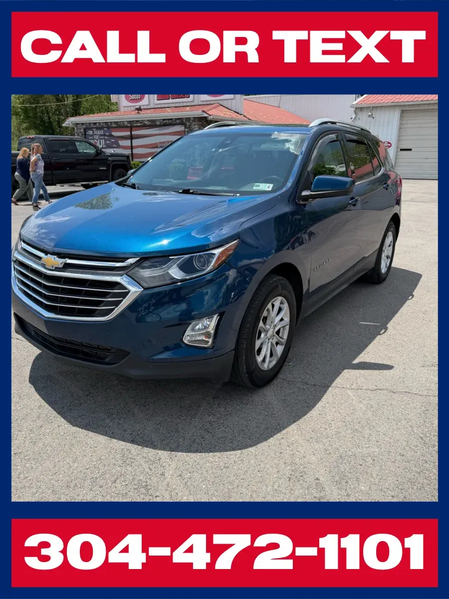 Blue 2020 Chevrolet Equinox AWD LT 1.5L Turbo for sale in Buckhannon, WV