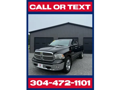 Black 2014 Ram 1500 Big Horn Crew Cab 4x4 for sale in Buckhannon, WV