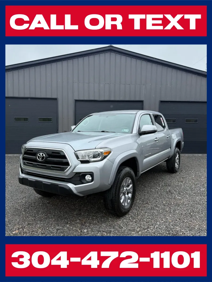 Silver 2017 Toyota Tacoma SR5 V6 4X4 for sale in Buckhannon, WV