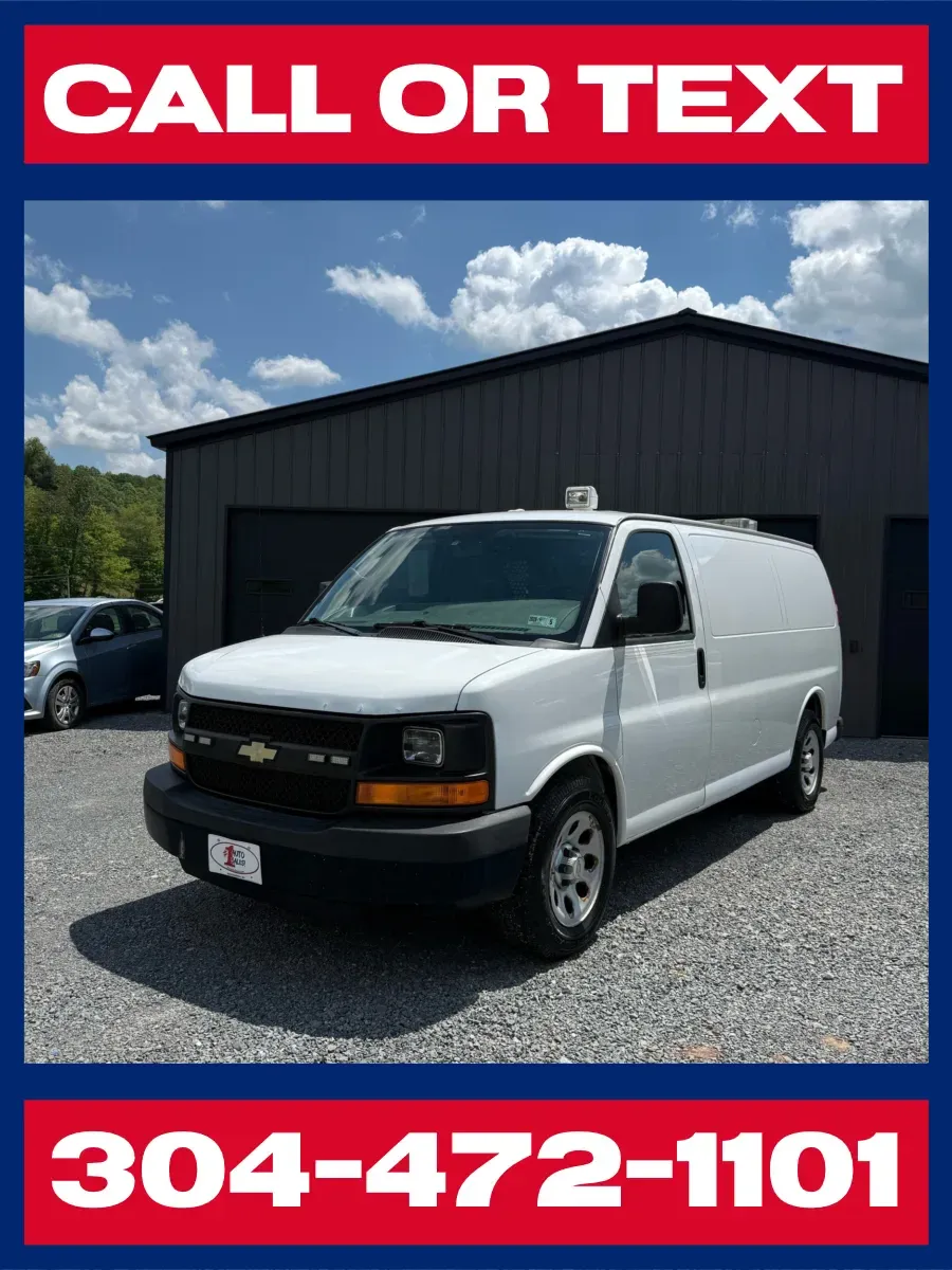 White 2014 Chevrolet Express 1500 Work Van AWD! for sale in Buckhannon, WV