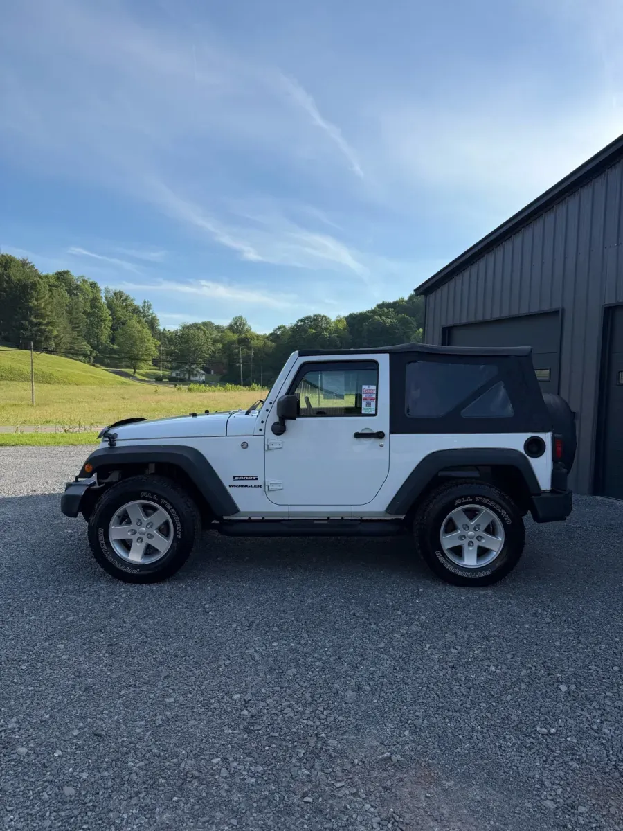 Another view of 2015 Jeep Wrangler Sport 2D, MANUAL SHIFT! for sale in Buckhannon, WV at Number One Auto Sales