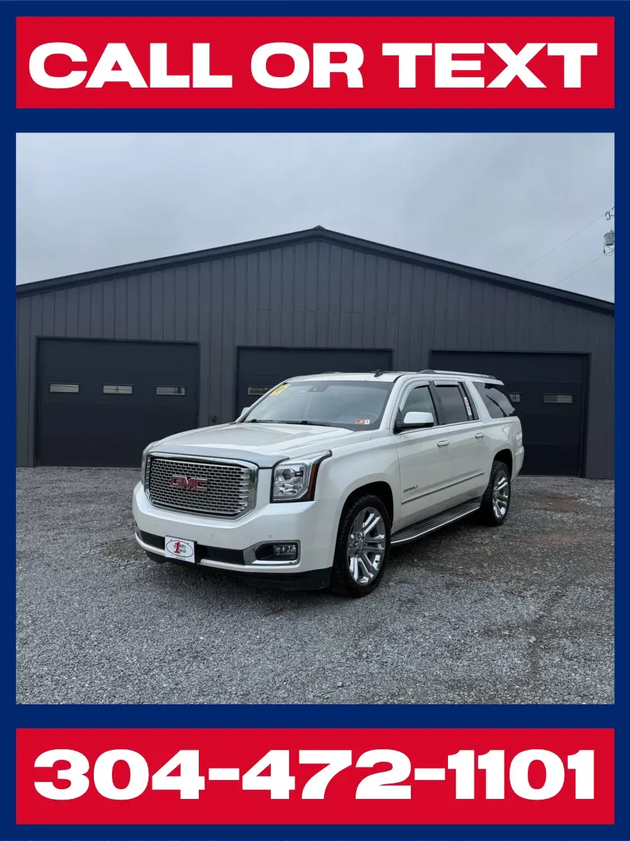 White 2015 GMC Yukon XL Denali for sale in Buckhannon, WV