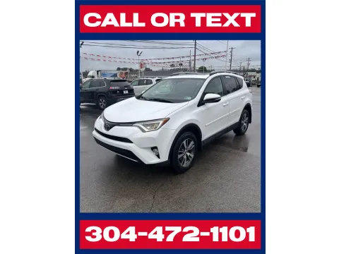White 2018 Toyota RAV4 XLE AWD for sale in Buckhannon, WV