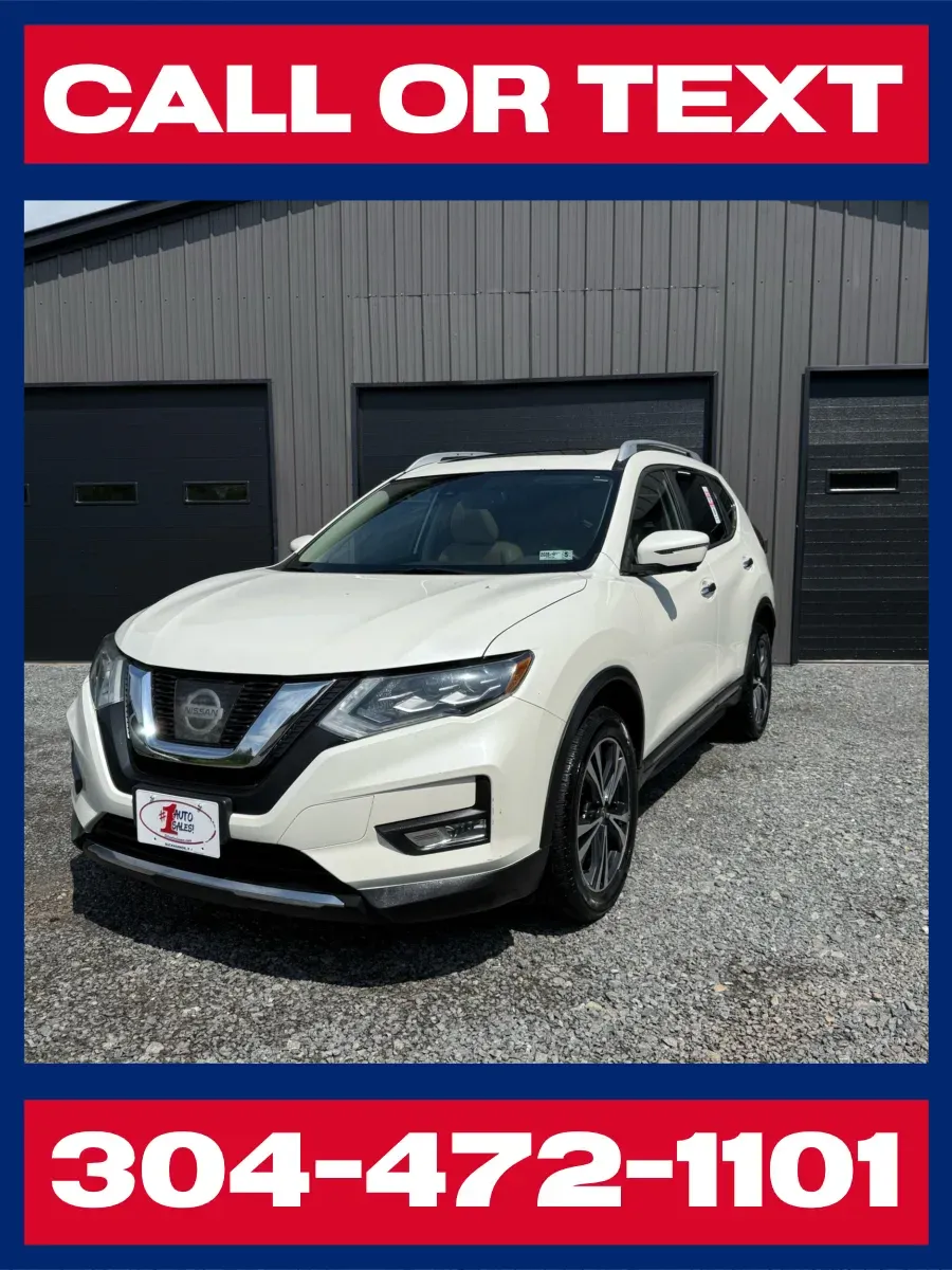 White 2017 Nissan Rogue SL AWD for sale in Buckhannon, WV