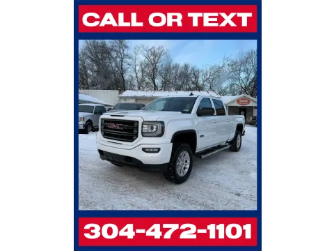 White 2017 GMC Sierra 1500 SLT Crew Cab 4x4 for sale in Buckhannon, WV