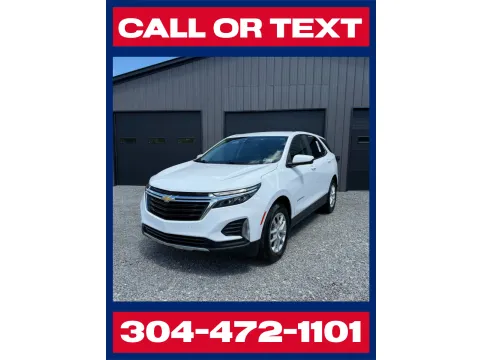 White 2022 Chevrolet Equinox LT AWD for sale in Buckhannon, WV