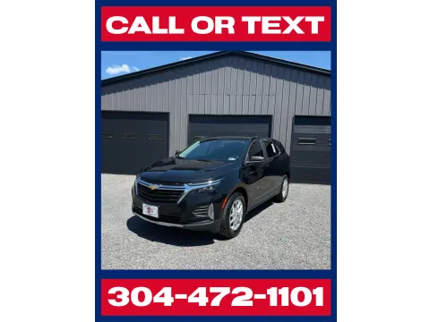 Black 2022 Chevrolet Equinox LT AWD for sale in Buckhannon, WV