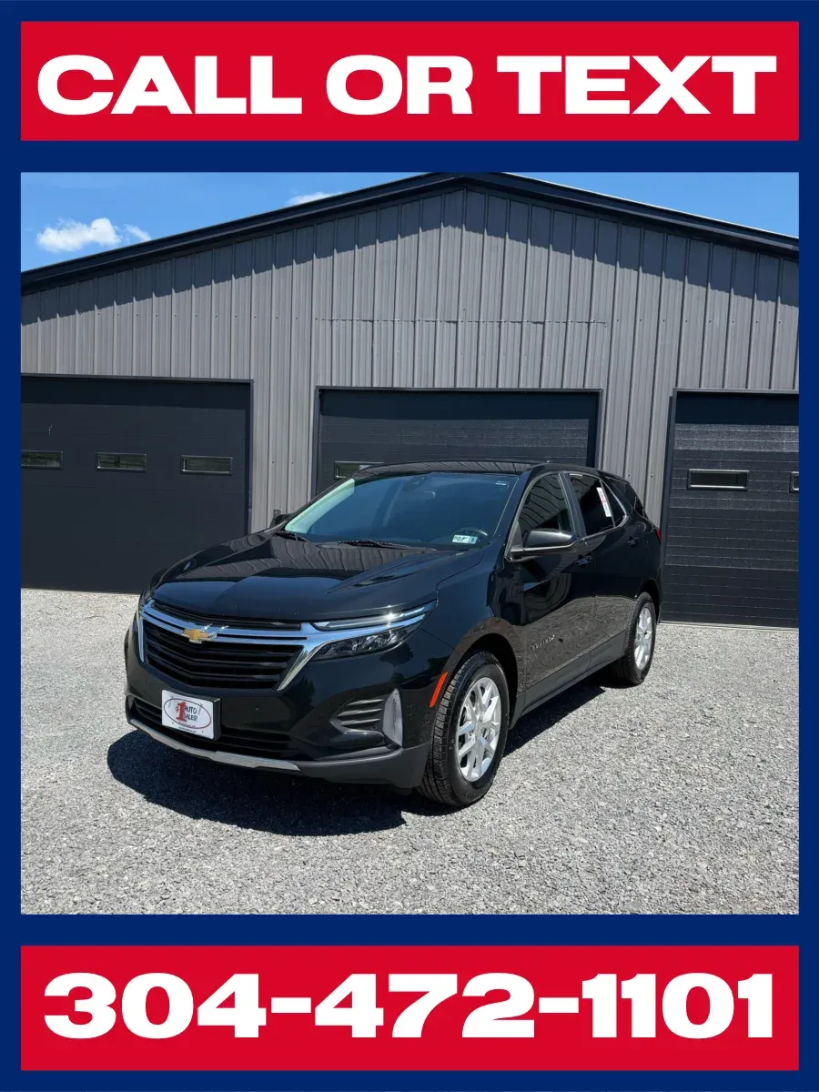 Black 2022 Chevrolet Equinox LT AWD for sale in Buckhannon, WV