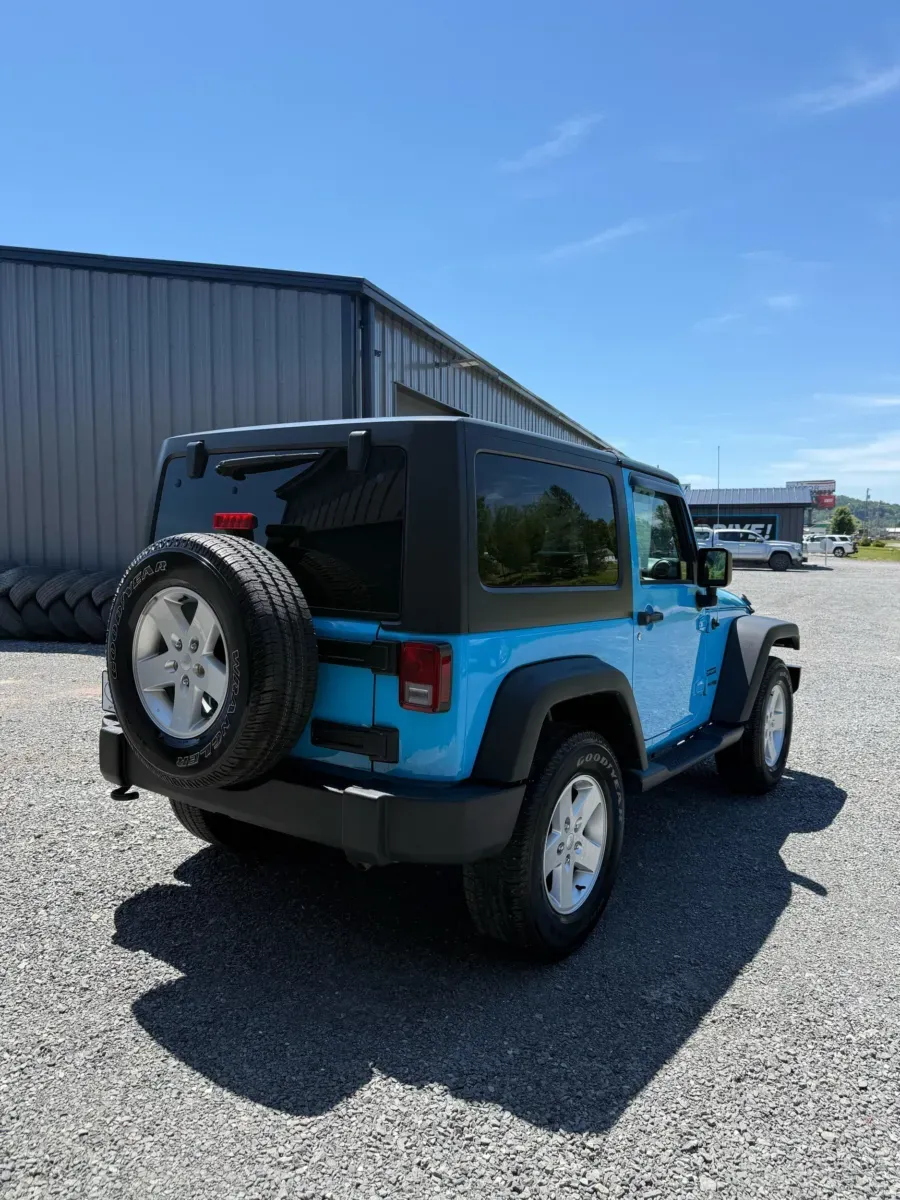 Another view of 2018 Jeep Wrangler JK Sport 2DR 4x4 for sale in Buckhannon, WV at Number One Auto Sales
