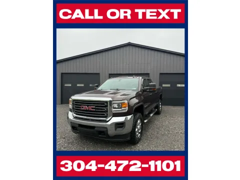 Gray 2016 GMC Sierra 2500HD SLE CREW CAB 4X4 for sale in Buckhannon, WV