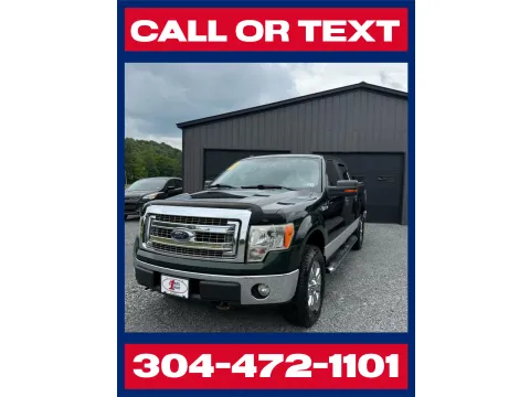 Green 2013 Ford F-150 XLT SUPERCREW 4X4 for sale in Buckhannon, WV