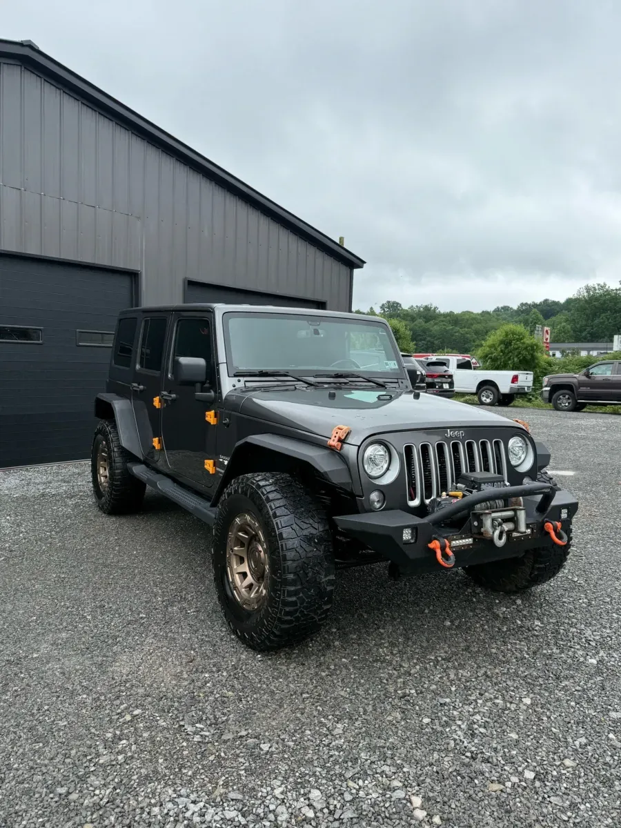Photos of 2018 Jeep Wrangler JK Unlimite Sahara 4x4 for sale in Buckhannon, WV at Number One Auto Sales