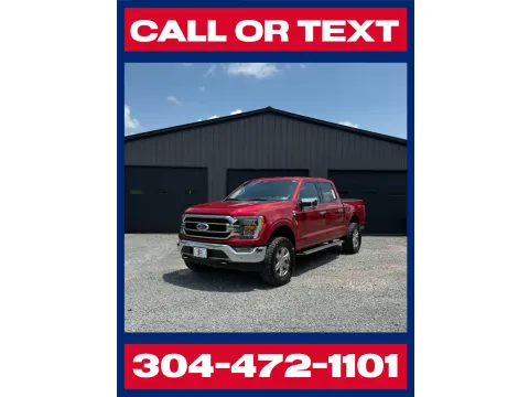 Red 2021 Ford F-150 XLT CREW CAB 4X4 for sale in Buckhannon, WV