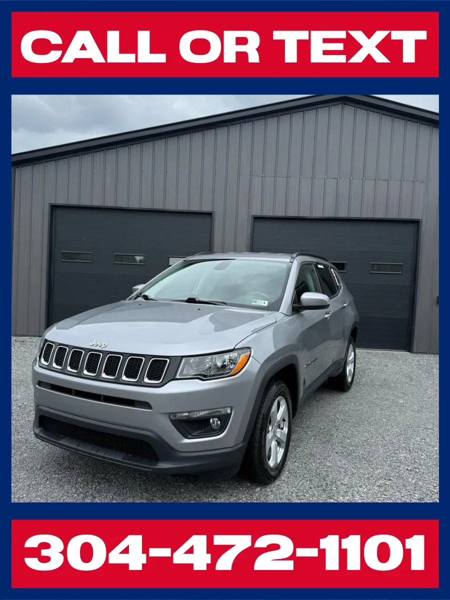 Silver 2019 Jeep Compass Latitude 4x4 for sale in Buckhannon, WV
