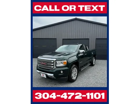 Green 2015 GMC Canyon SLT EXTENDED CAB 4X4 for sale in Buckhannon, WV