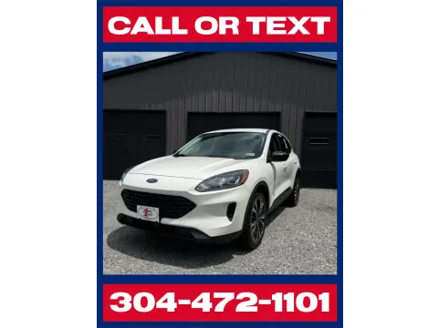 White 2022 Ford Escape SE AWD for sale in Buckhannon, WV