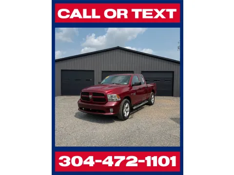 Red 2014 Ram 1500 Express Quad Cab 4x4 for sale in Buckhannon, WV
