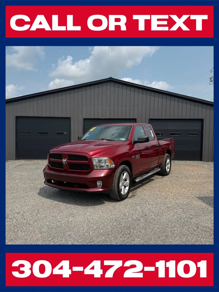 Red 2014 Ram 1500 Express Quad Cab 4x4 for sale in Buckhannon, WV