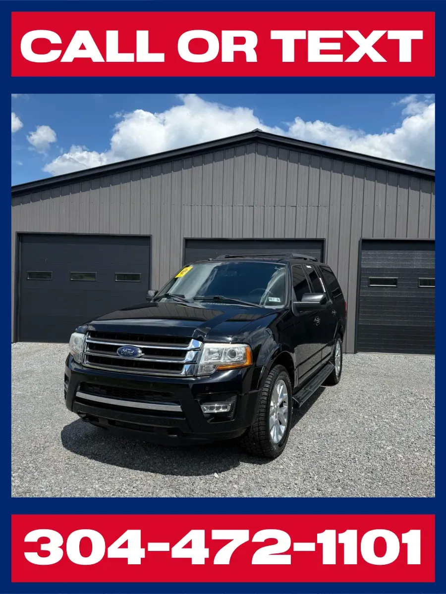 Black 2017 Ford Expedition Limited 4X4 for sale in Buckhannon, WV